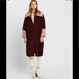 NWT Free People Unreal Fur Furever Chic coat S